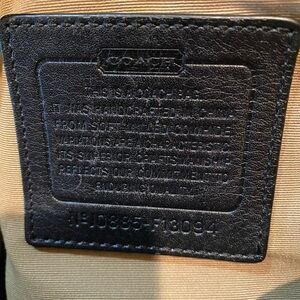 Black Coach Bag
